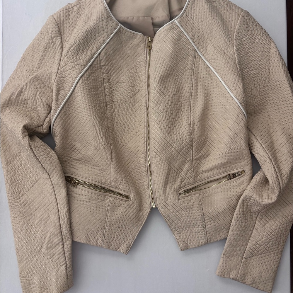 Marc New York Light Tan Textured Blazer